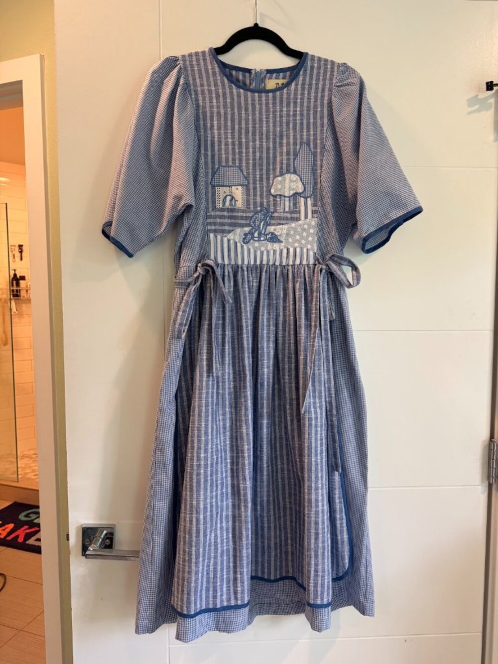 Fashion Brand Company Adult Prairie Apron Dress Size L